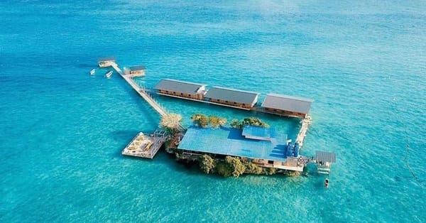 Overwater resort in Semporna (Sabah) in the middle of the ocean – Nusakuya Resort