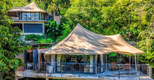 Boulder Valley Glamping: Hidden glamping spot in Penang with safari huts and glasshouse villas