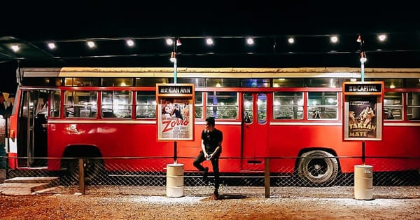 NightBus 127: Vintage bus restaurant in Banting (near Kuala Lumpur)
