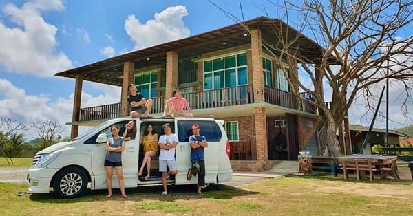 关丹北上 与大海零距离的复古民宿 – Ombak Deru Lodge