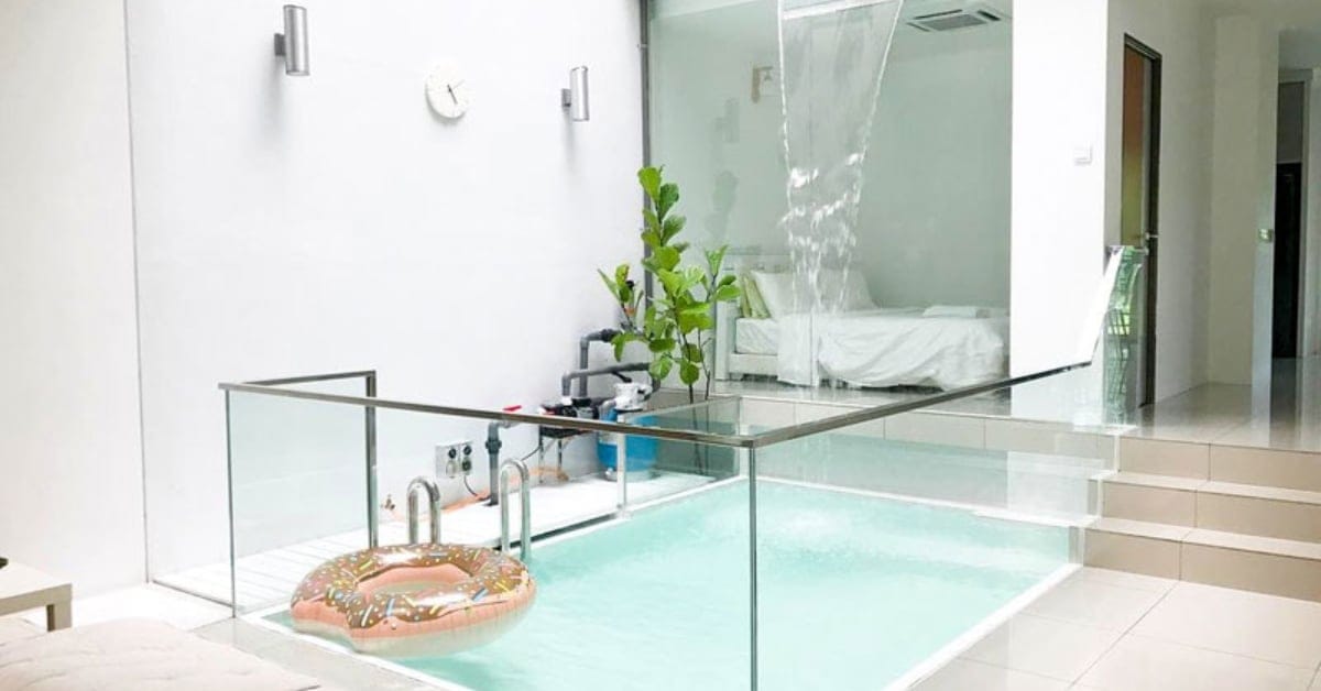Zen Retreat: This boutique stay in Taiping (Perak) boasts private hot tubs and ice baths you can soak in with the kids!