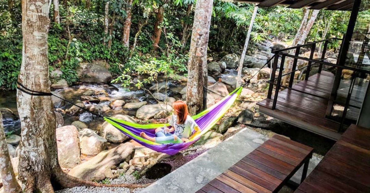 Tanah Larwina: Stay in a glasshouse right by the river in KL!
