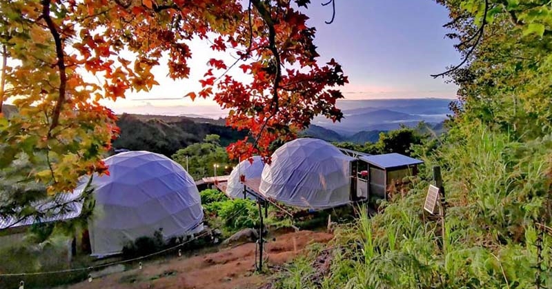 沙巴避暑仙境 高山上的梦幻泡泡屋民宿 – Umea Glam Kundasang